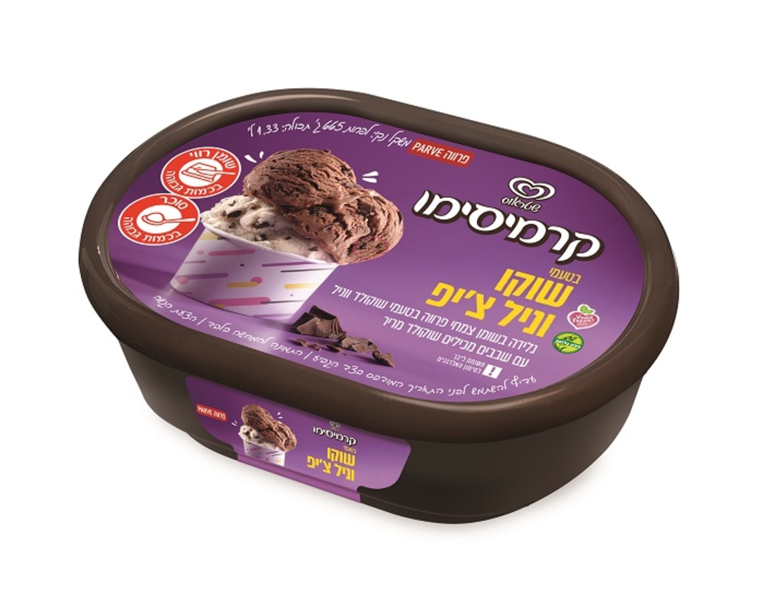 קרמיסימו - שוקו-וניל צ'יפ-פרווה