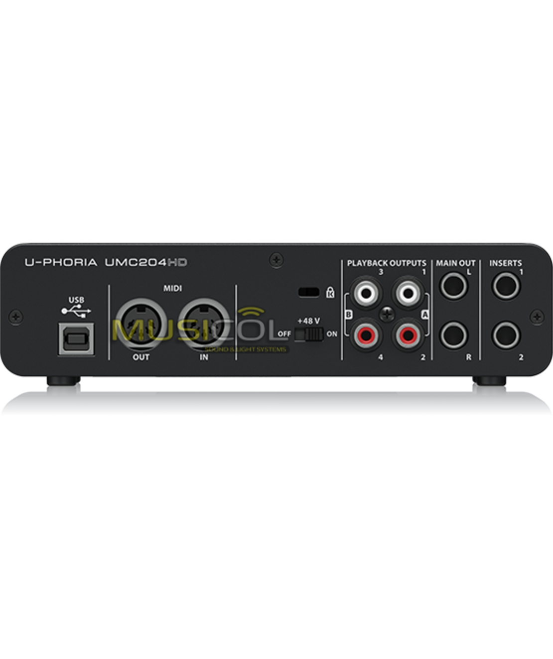 כרטיס קול BEHRINGER UMC204HD