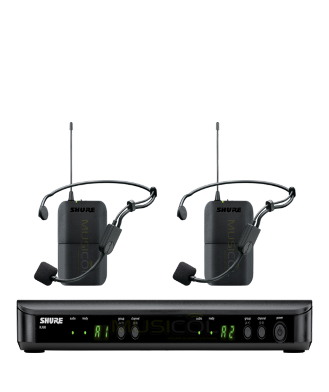 זוג מיקרופונים אלחוטיים מדונה SHURE BLX188E/PG30