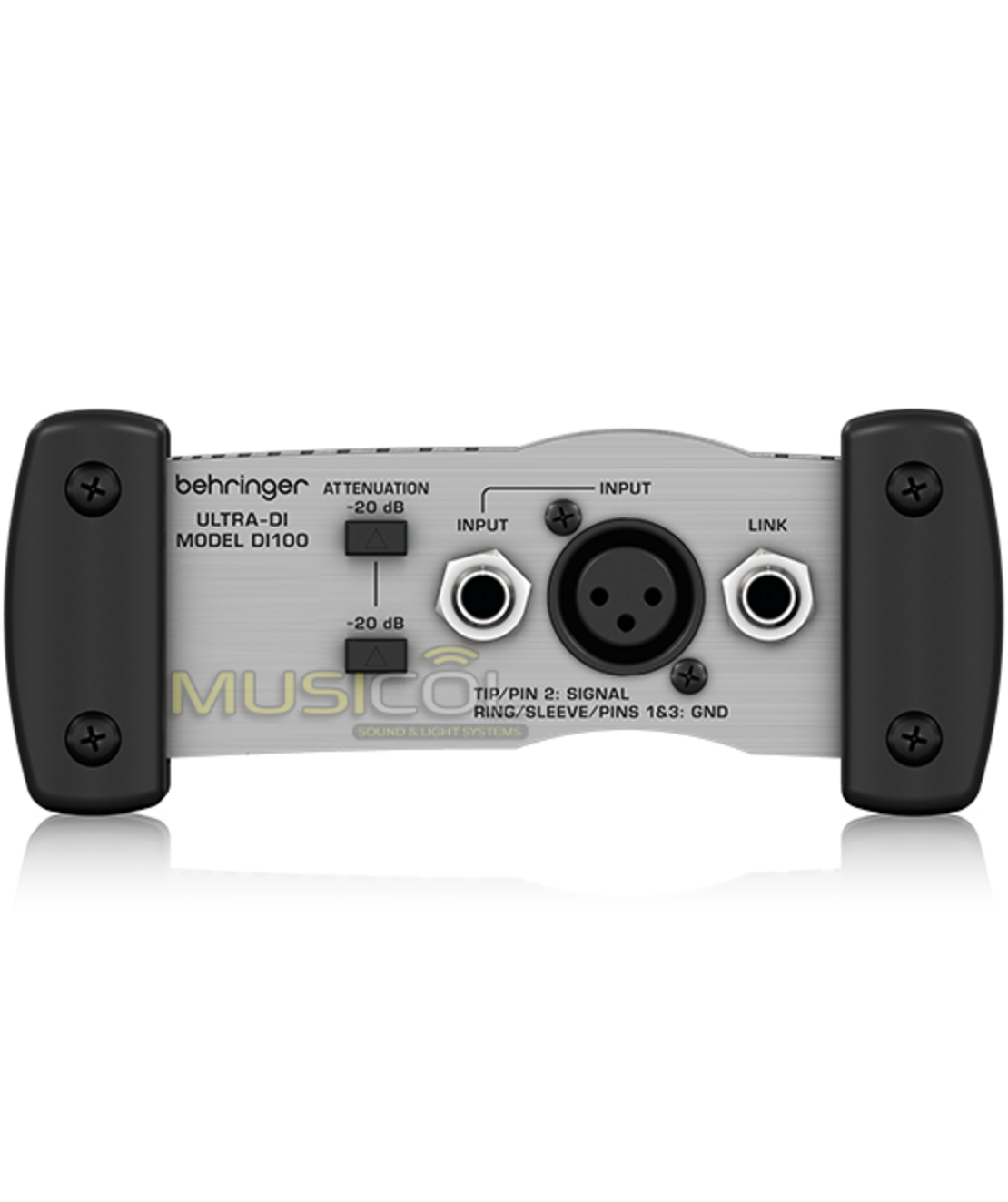 קופסאת DI אקטיבית BEHRINGER DI100