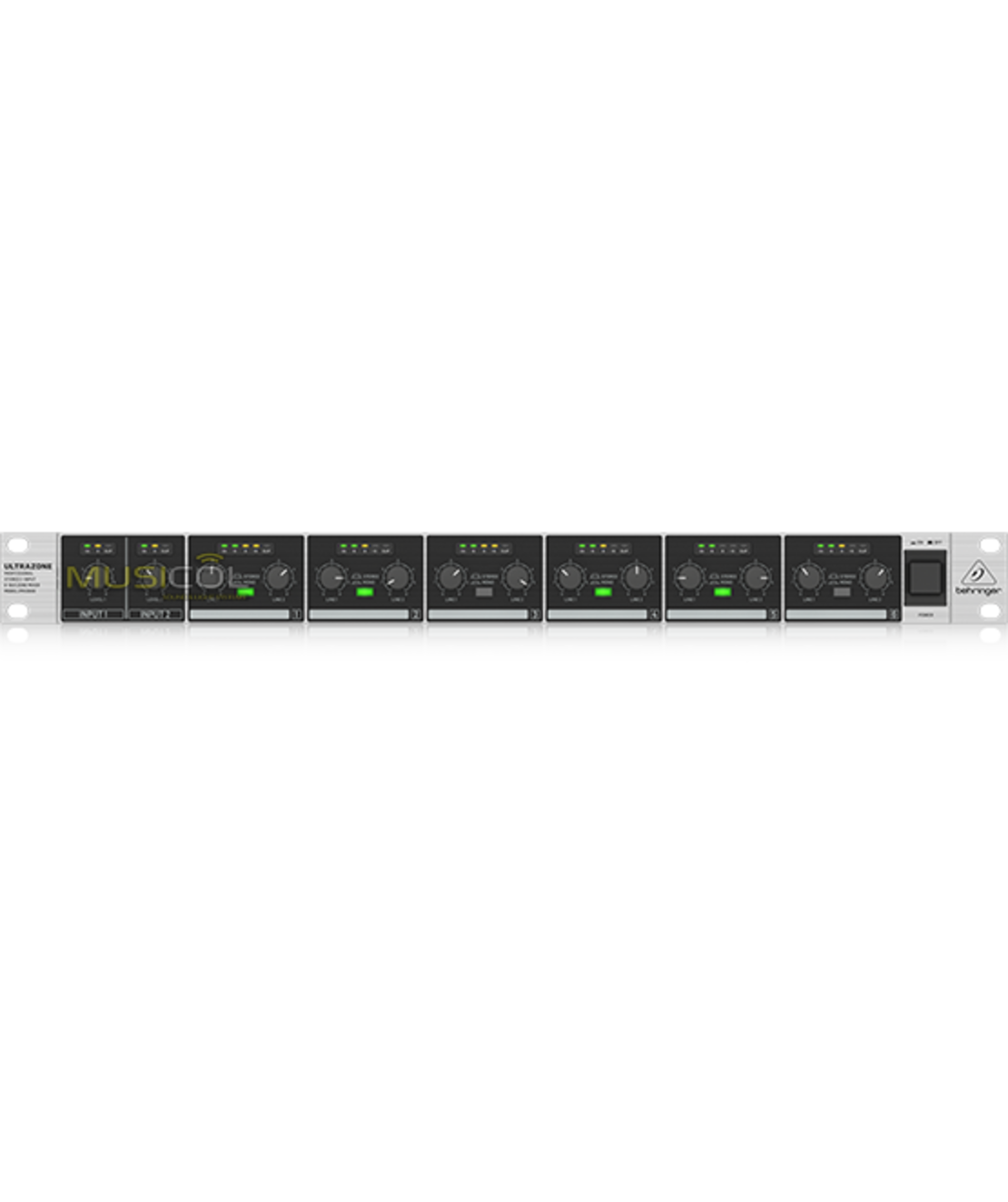מפצל איזורים BEHRINGER ZMX2600 2X6