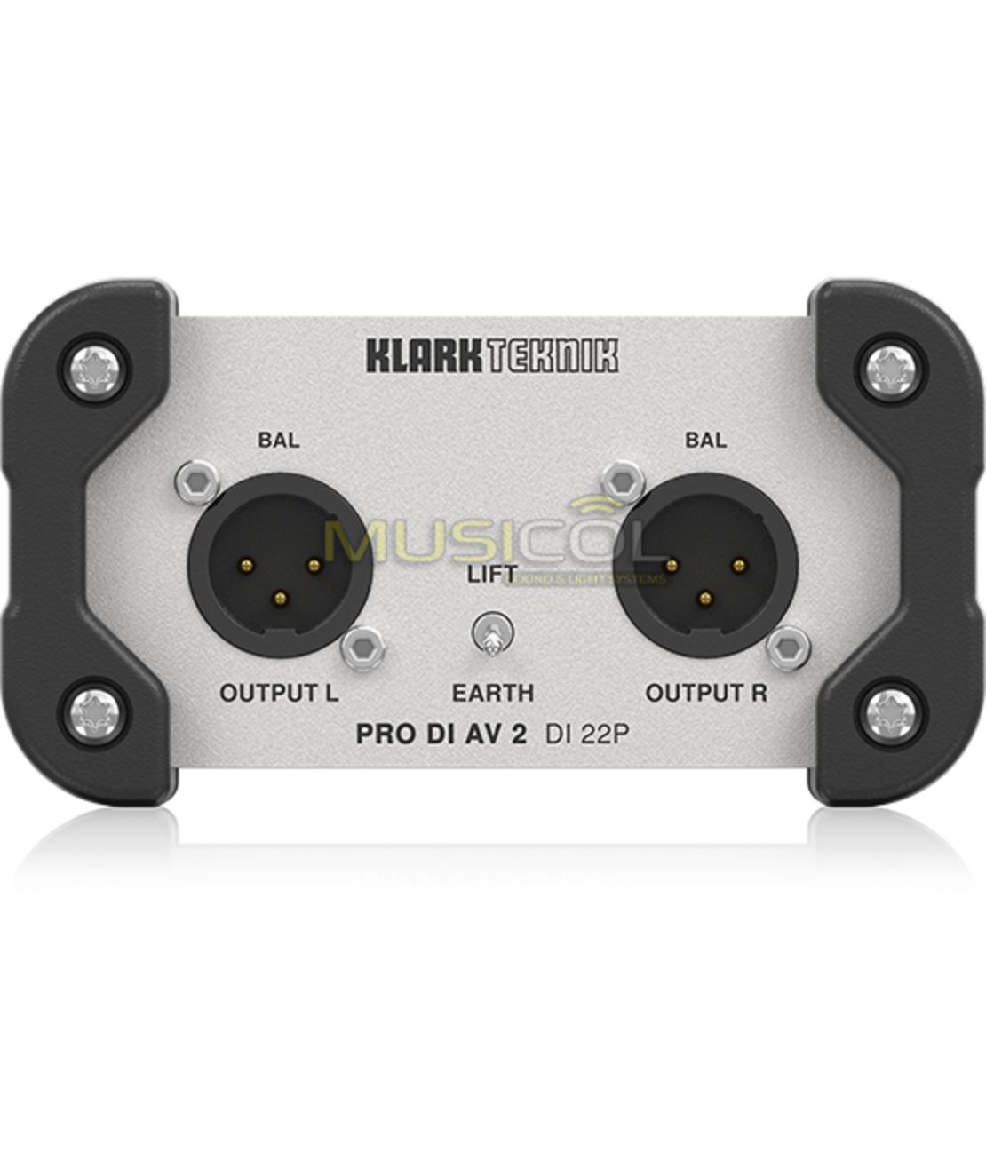 קופסאת DI סטריאו פסיבית KLARK TEKNIK DI-22P