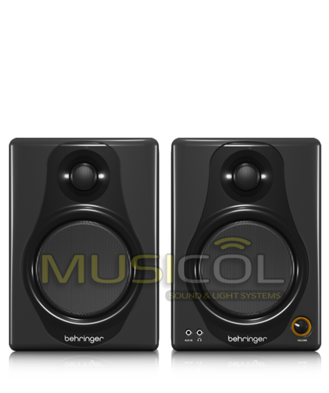 זוג מוניטורים STUDIO 40USB