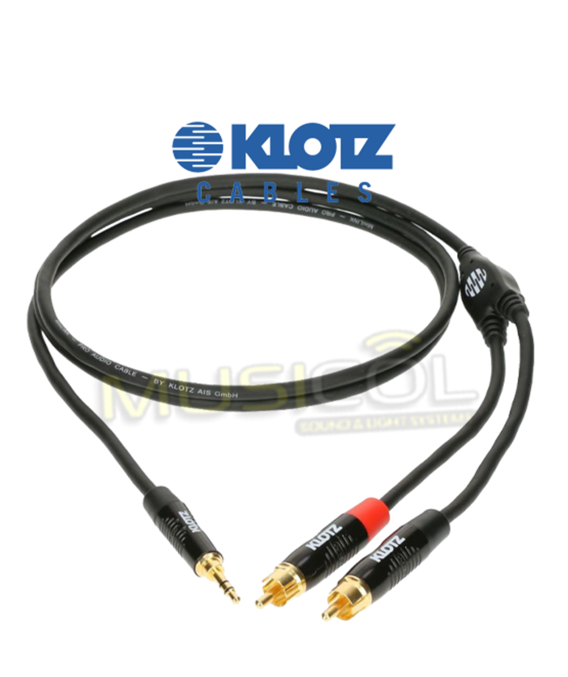 כבל RCA-PL3.5 באורך 3 מטר KLOTZ KY7-300