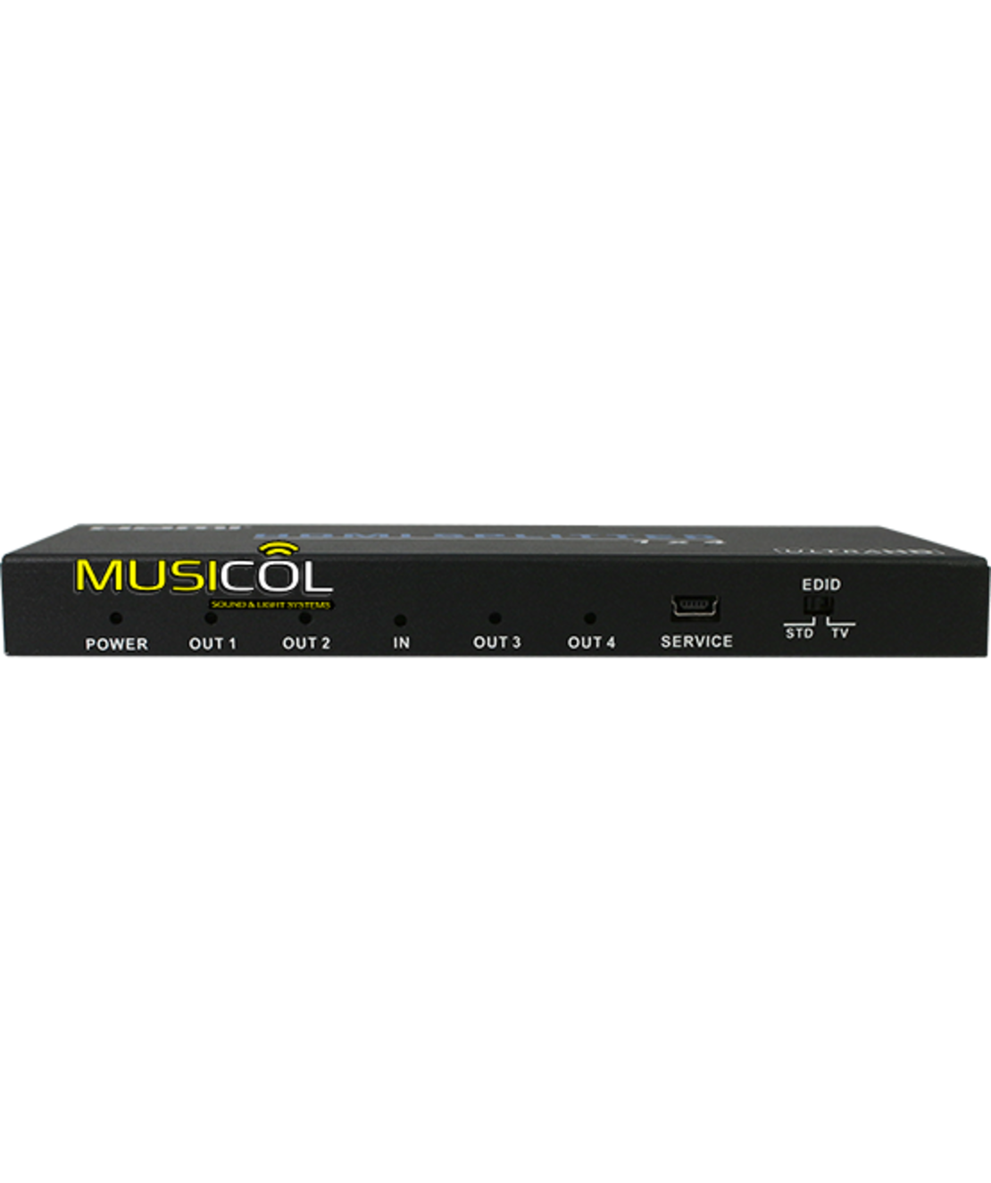 מפצל 1:4 של HDMI 2.0 עם EDID, 18G 4:4:4