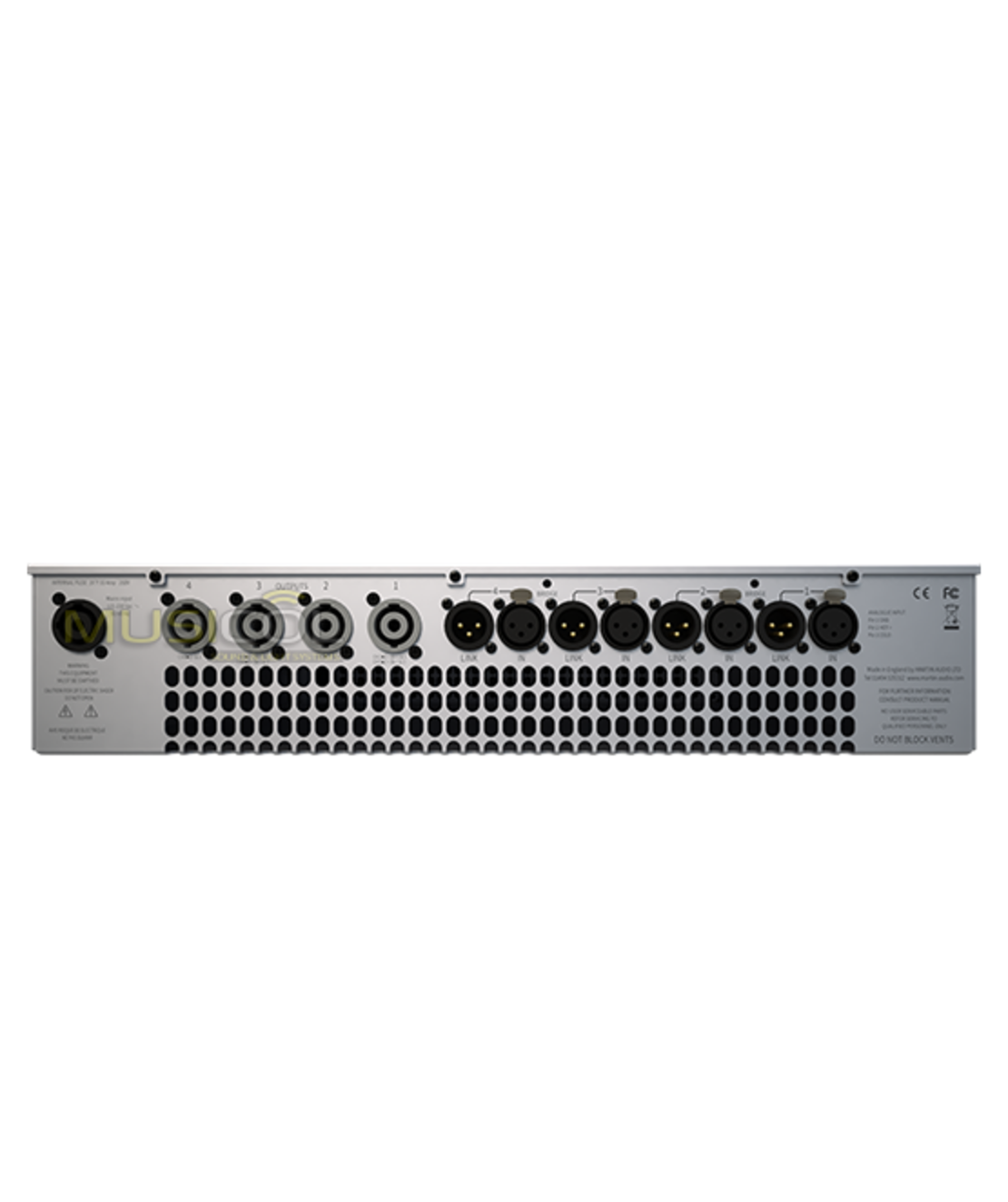 מגבר 4 ערוצים VIA5004 4X800W