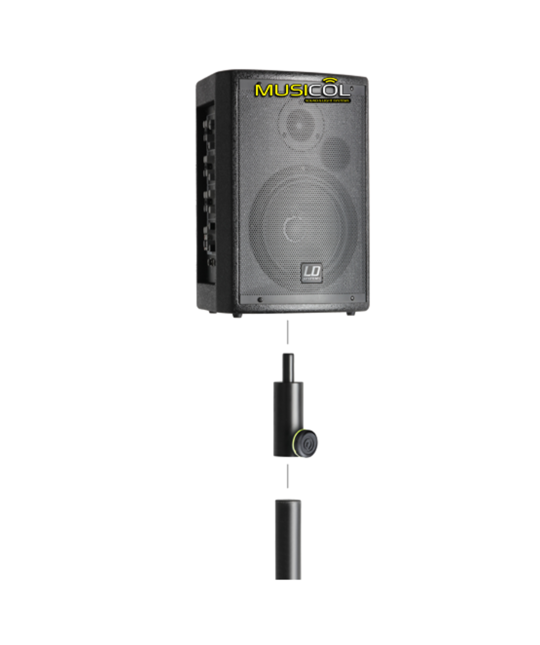 זוג מתאמים לסטנד לרמקול LDMIX62AG3