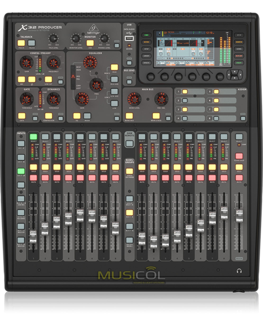 מיקסר דיגיטלי 22 ערוצים X32 PRODUCER