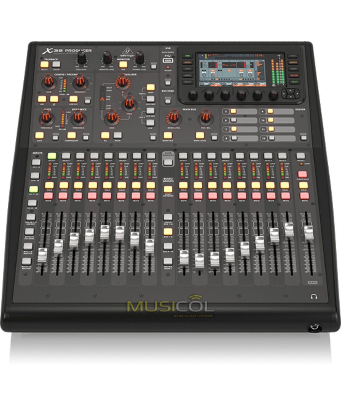 מיקסר דיגיטלי 22 ערוצים X32 PRODUCER