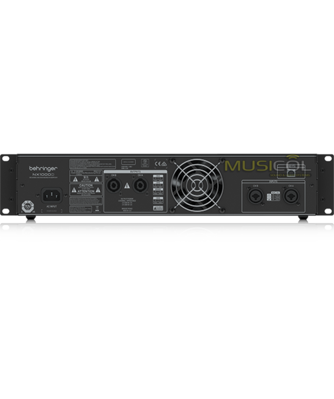 מגבר עם פרוססור NX1000D 2X300W
