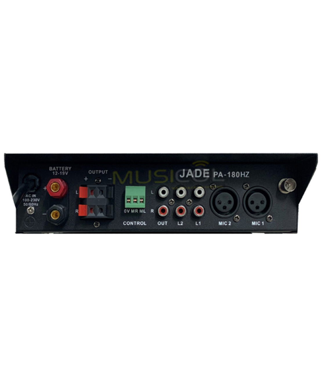מגבר קומפקטי לכריזה והשמעה JADE PA-180HZ