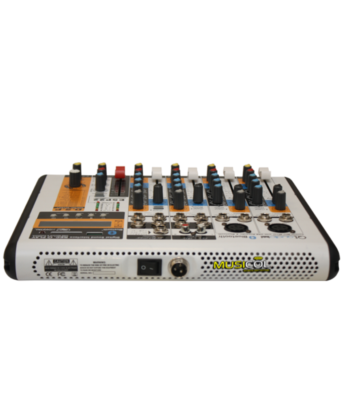 מיקסר 6 כניסות, אפקט ובלוטוס QT-AUDIO ESP22