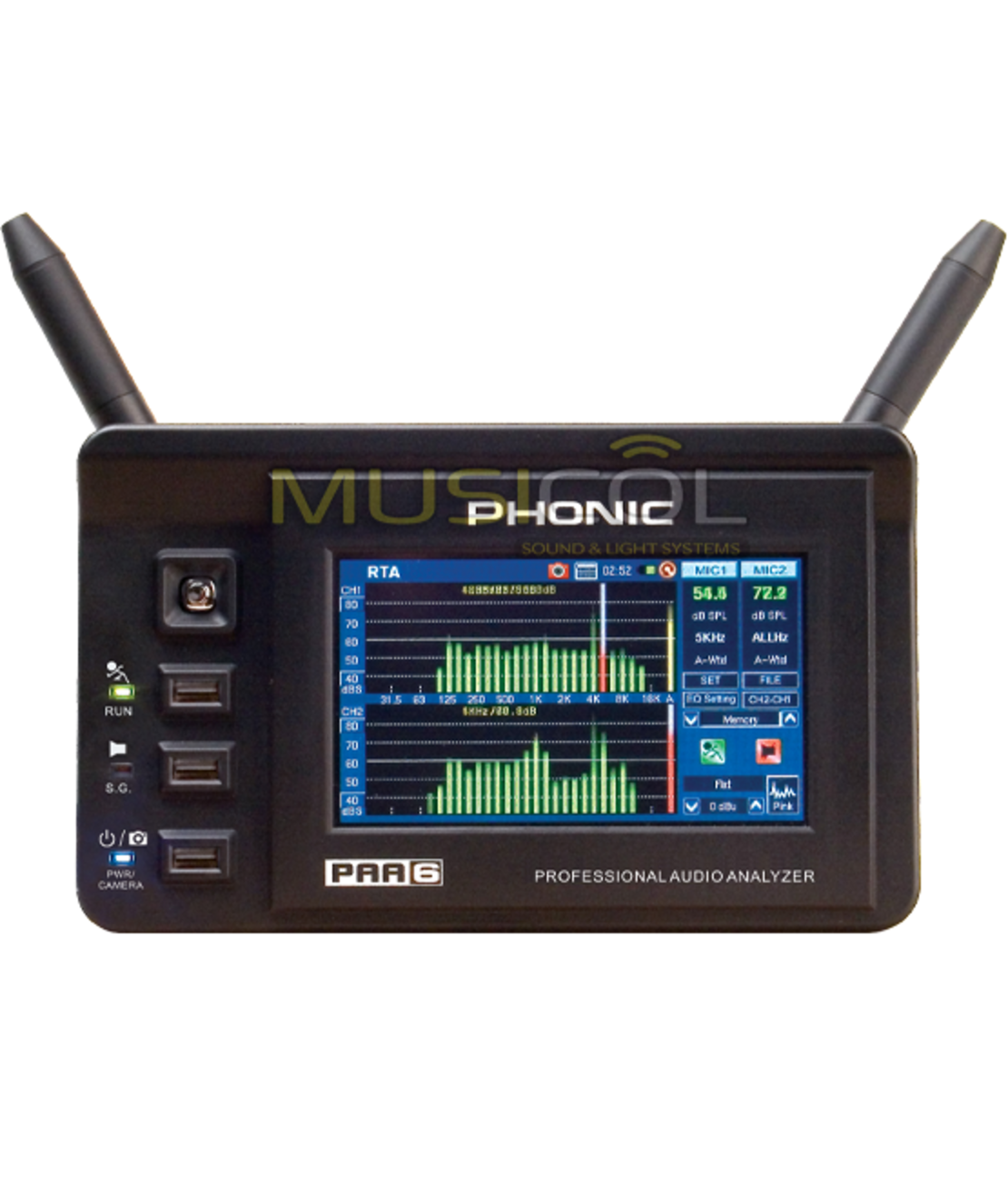 מכשיר מדידת אודיו משוכלל PHONIC PAA6