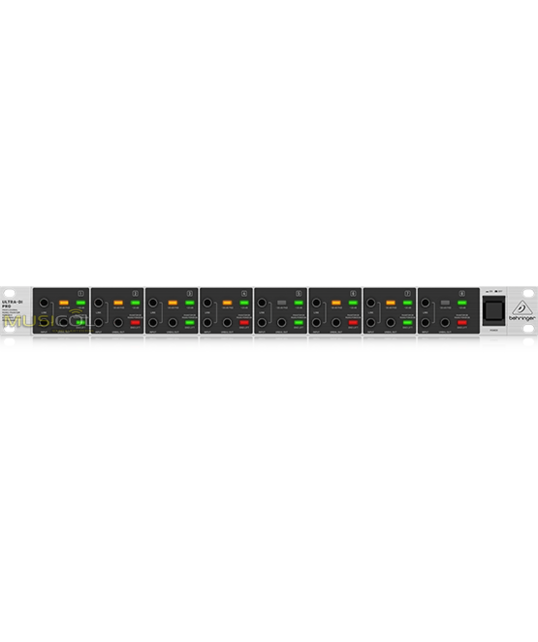 קופסאת DI עם 8 ערוצים BEHRINGER DI8000 V2