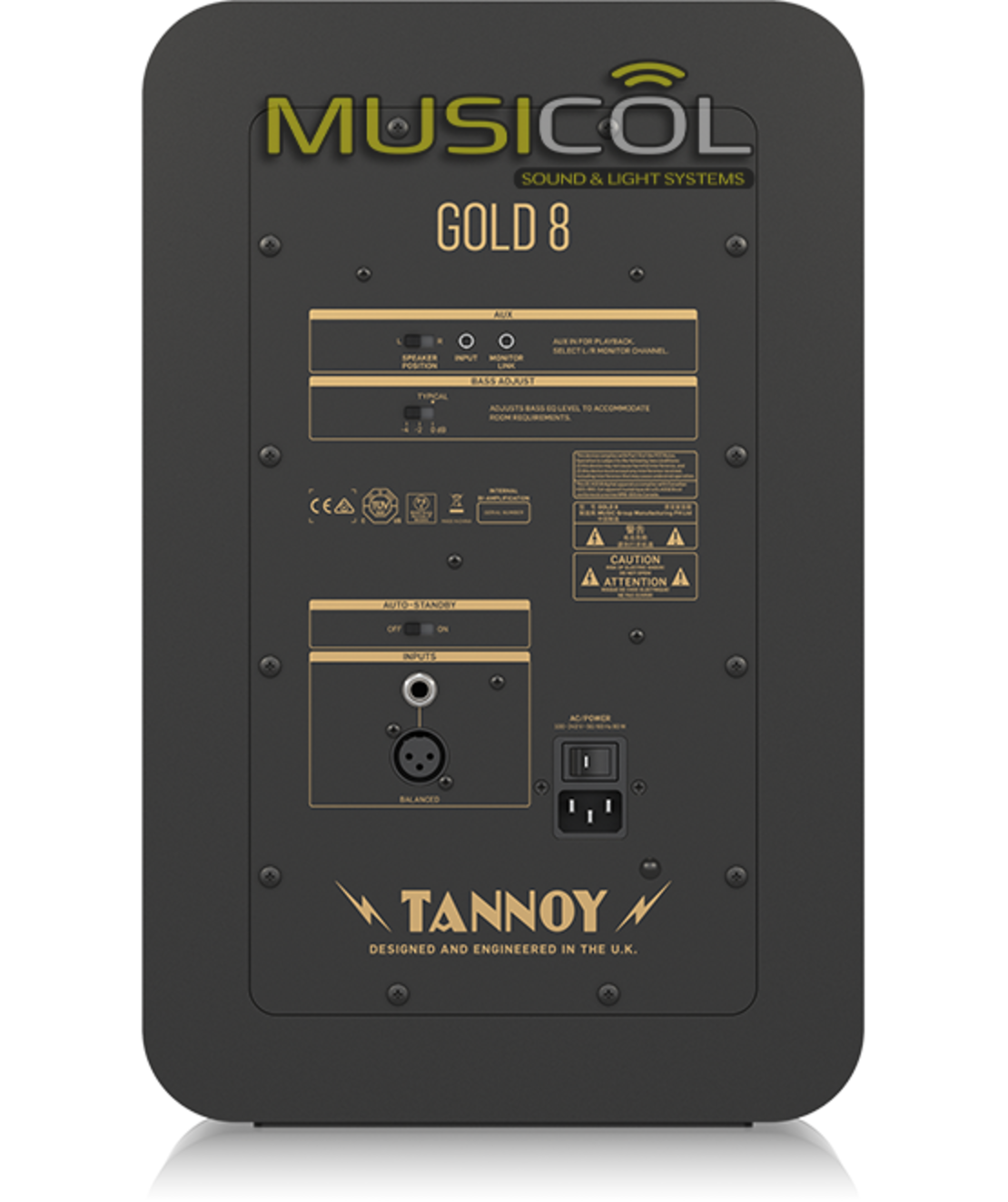 מוניטור אולפני TANNOY GOLD 8
