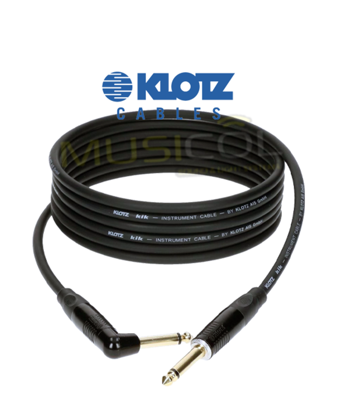 כבל PL מקצועי לכלי נגינה באורך 3 מטר KLOTZ KIKKG3.0PRSW
