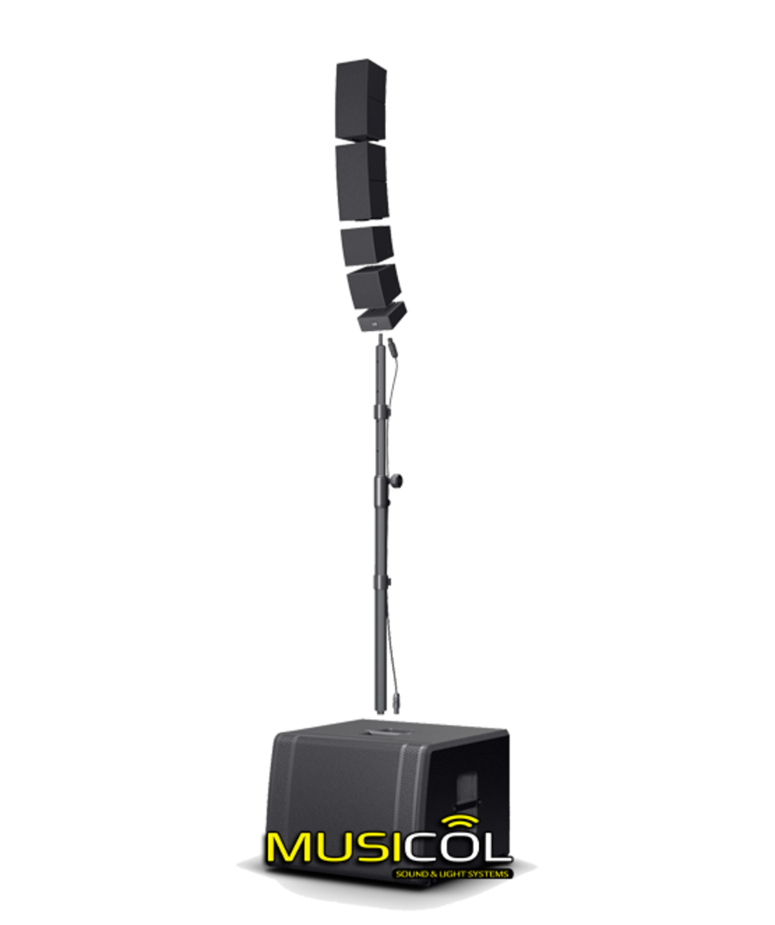 מערכת קולונה מוגברת  LD-SYSTEMS LDCURV500TS