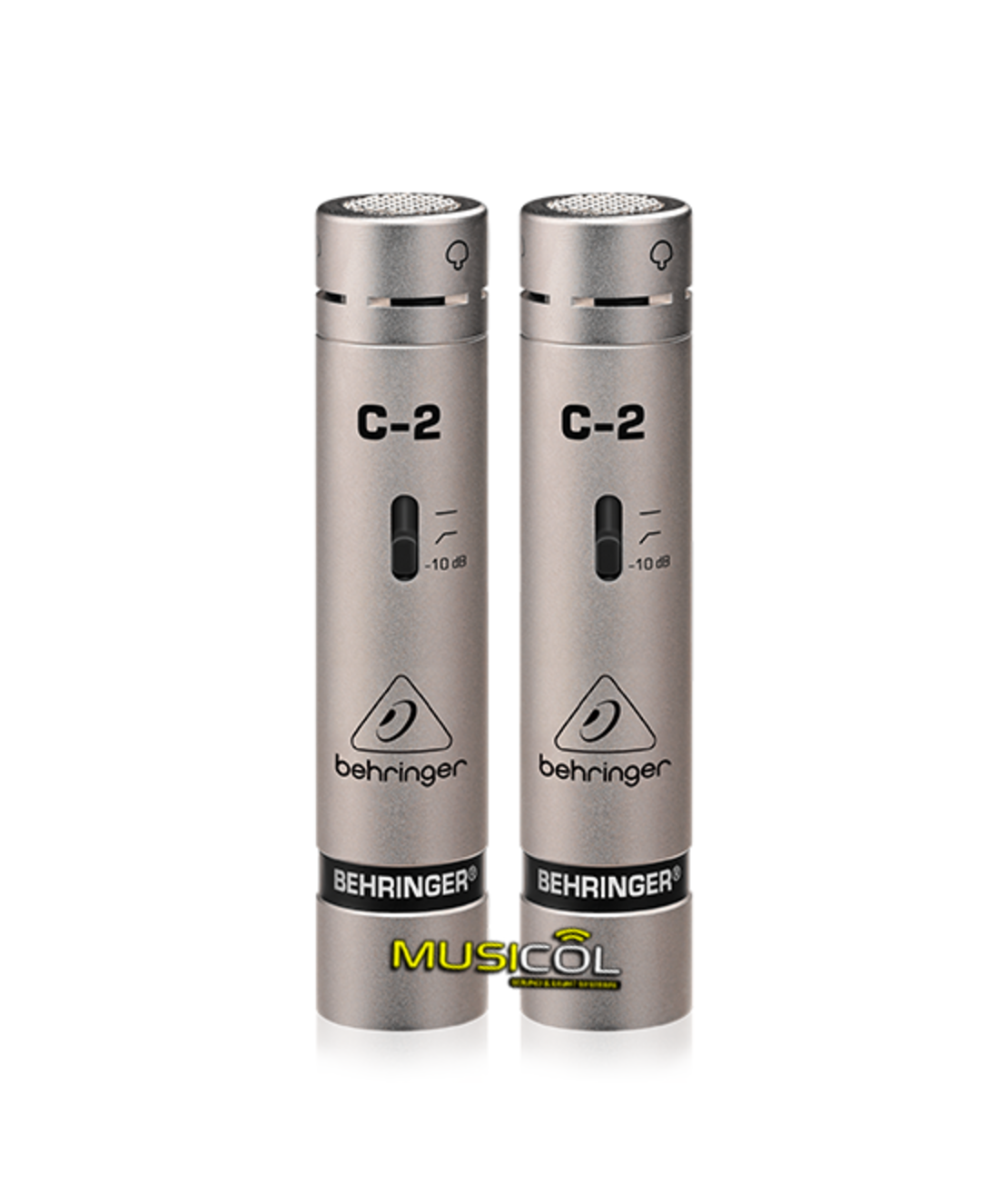 זוג מיקרופוני קונדנסור מקצועיים BEHRINGER C-2