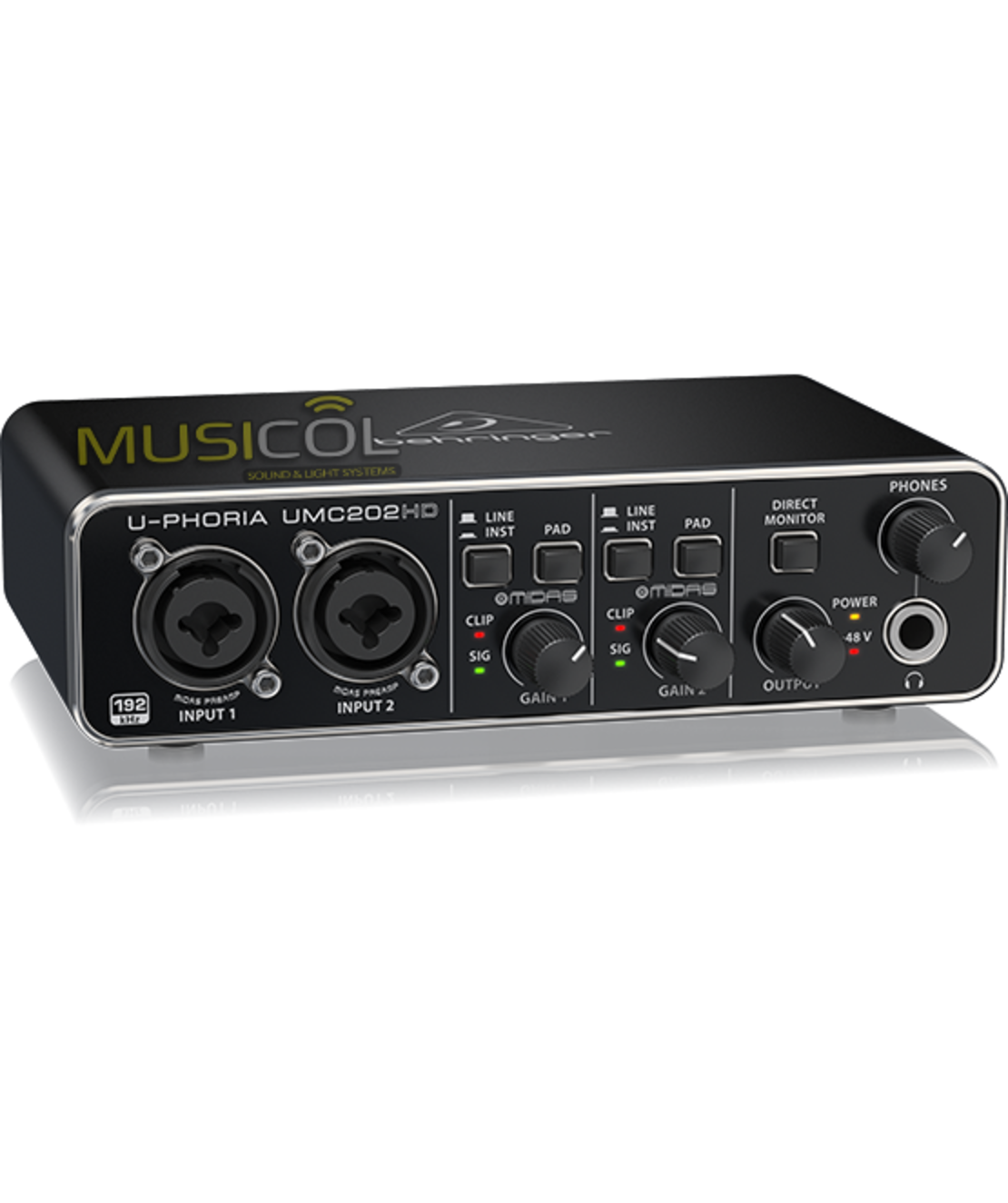 כרטיס קול BEHRINGER UMC202HD