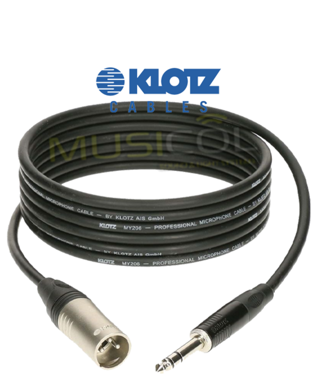 כבל XLR - PL באורך 3 מ' KLOTZ M1MS1K0300