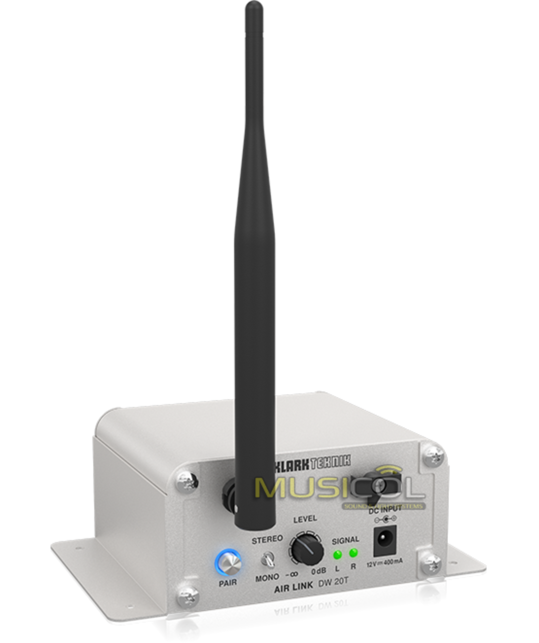 משדר אודיו סטריאו KLARK-TEKNIK DW-20T 2.4Ghz