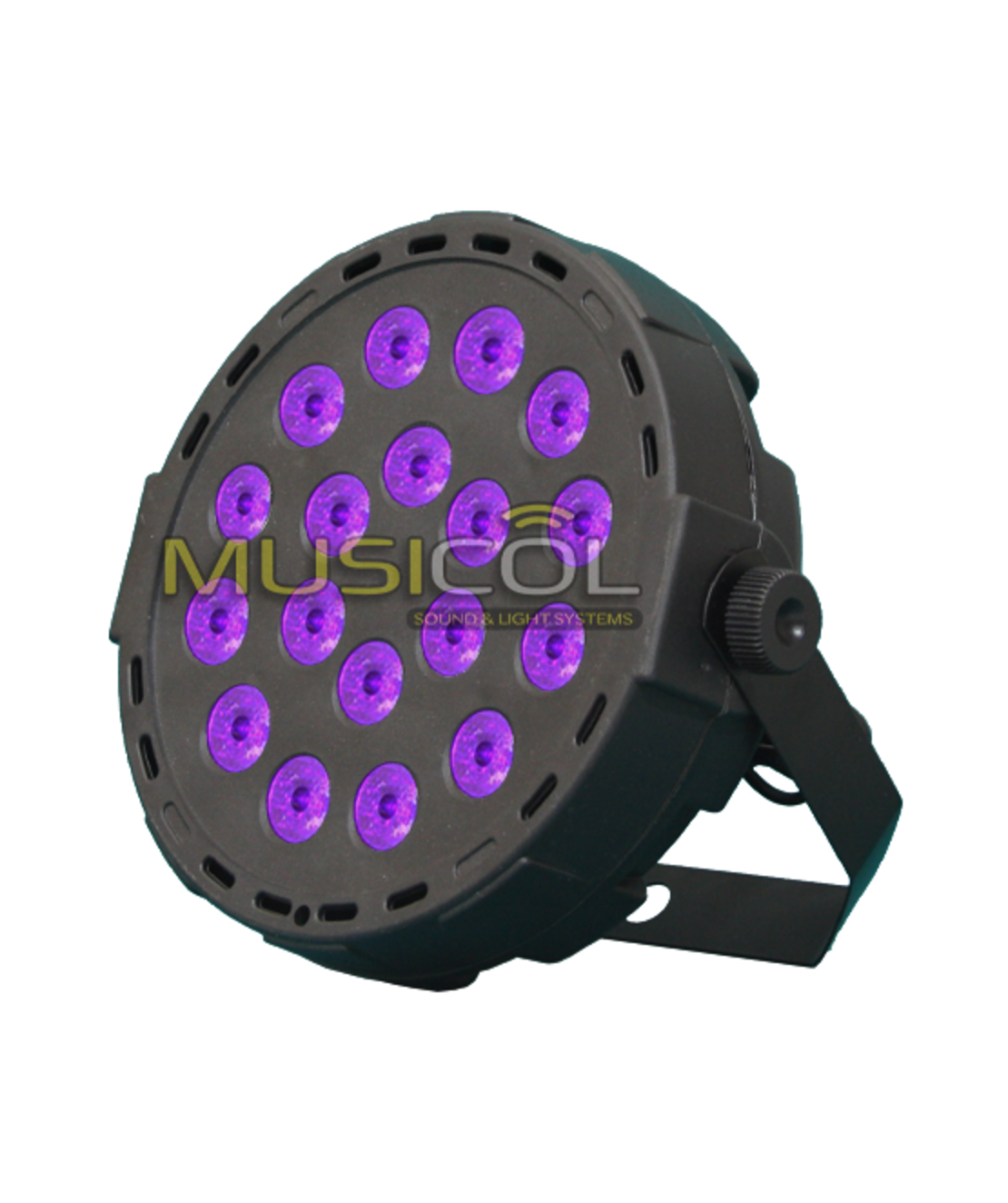פנס אולטרה סגול 18 לדים 100W