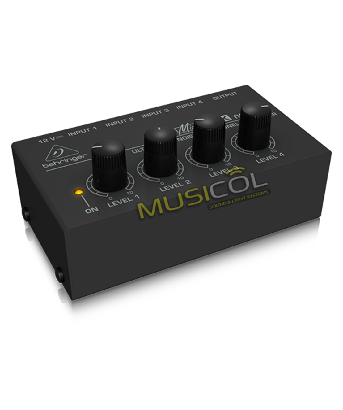 קדם מגבר 4 ערוצים BEHRINGER MX400