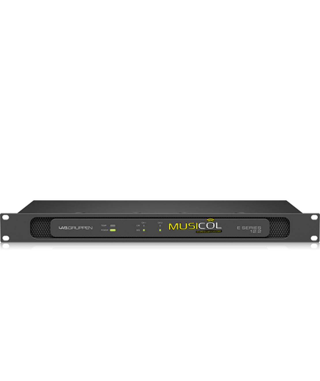 מגבר להתקנות 2X600W, שנאי קו LAB-GRUPPEN E 12:2