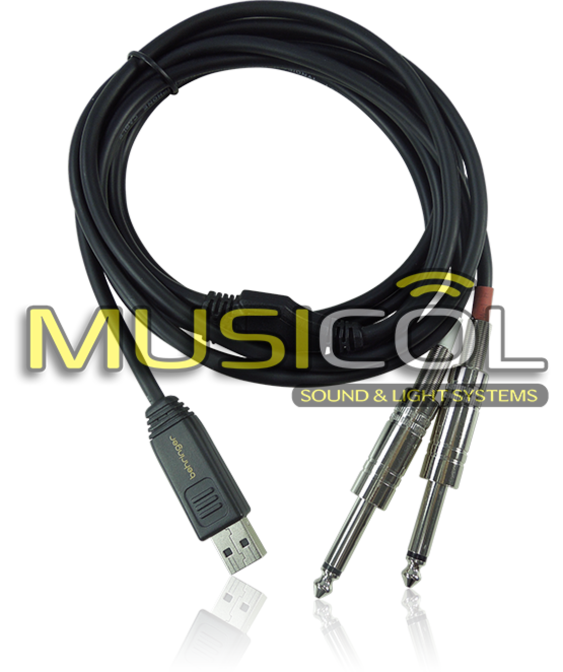 ממשק USB ליין BEHRINGER LINE-2 USB