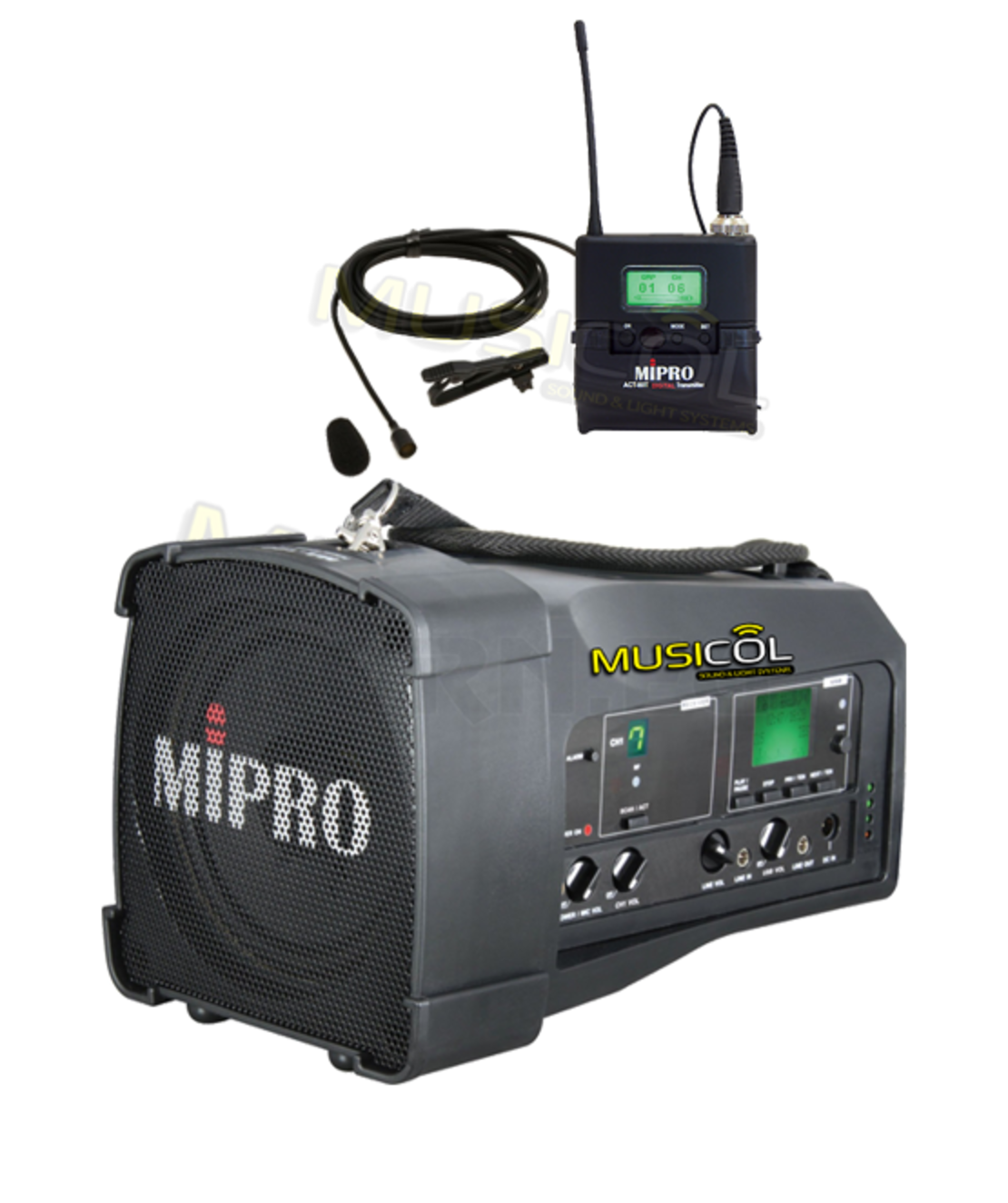 בידורית אלחוטית עם מיקרופון מדונה MIPRO MA-100SU-S
