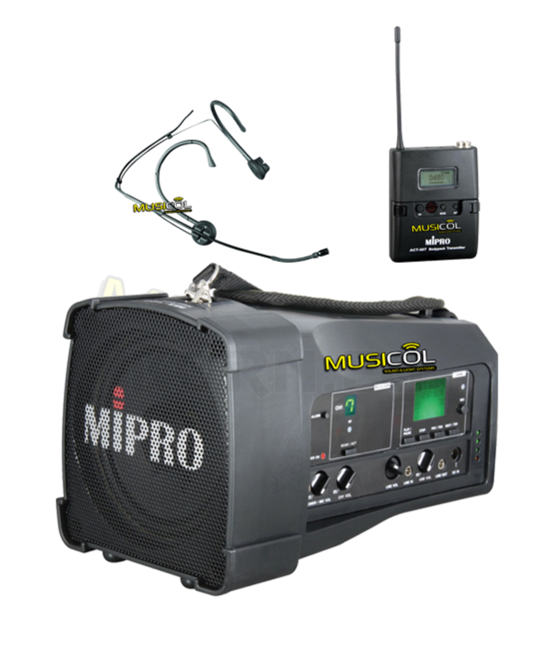 בידורית אלחוטית עם מיקרופון מדונה MIPRO MA-100SU-M
