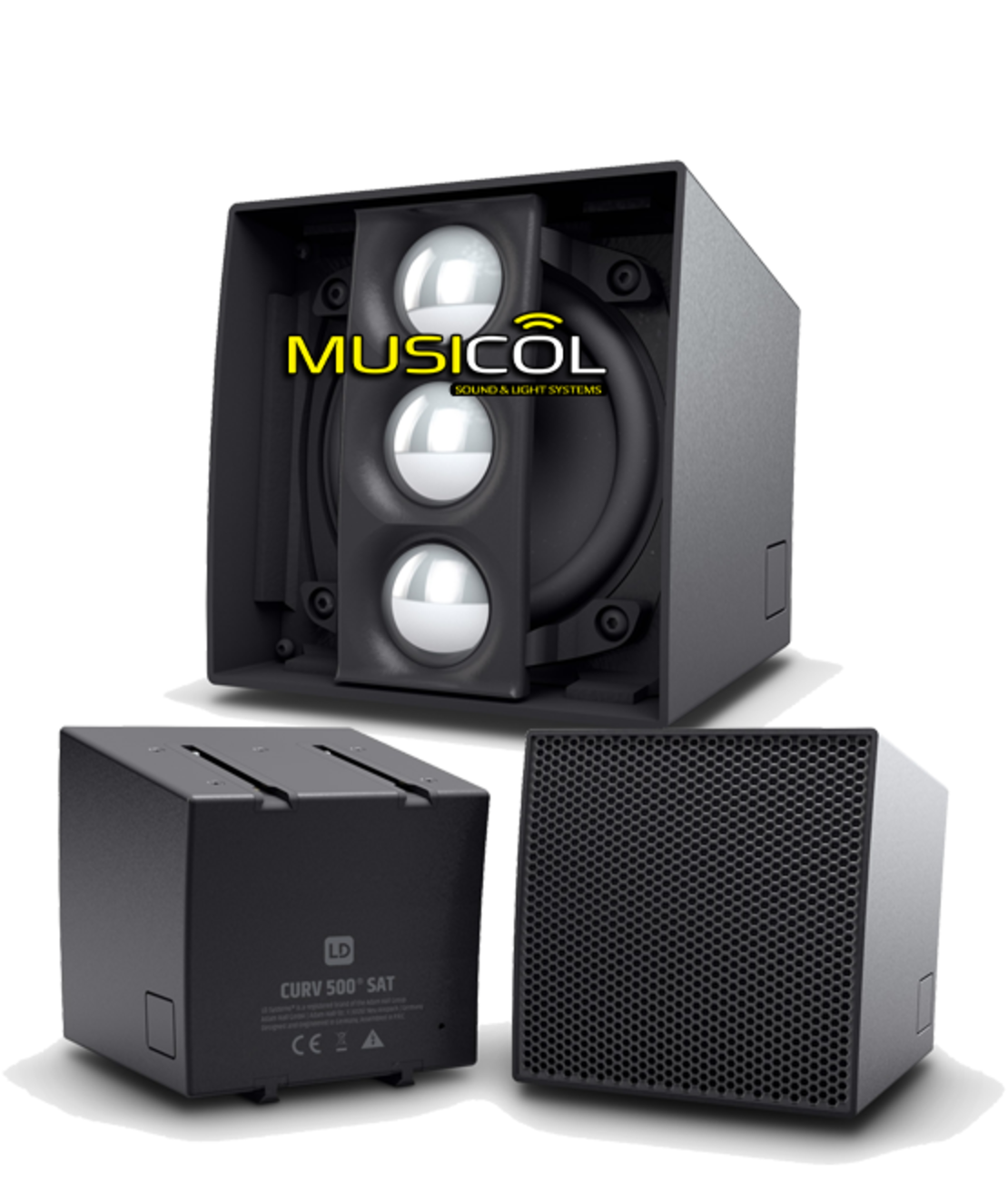 מערכת קולונה מוגברת  LD-SYSTEMS LDCURV500TS