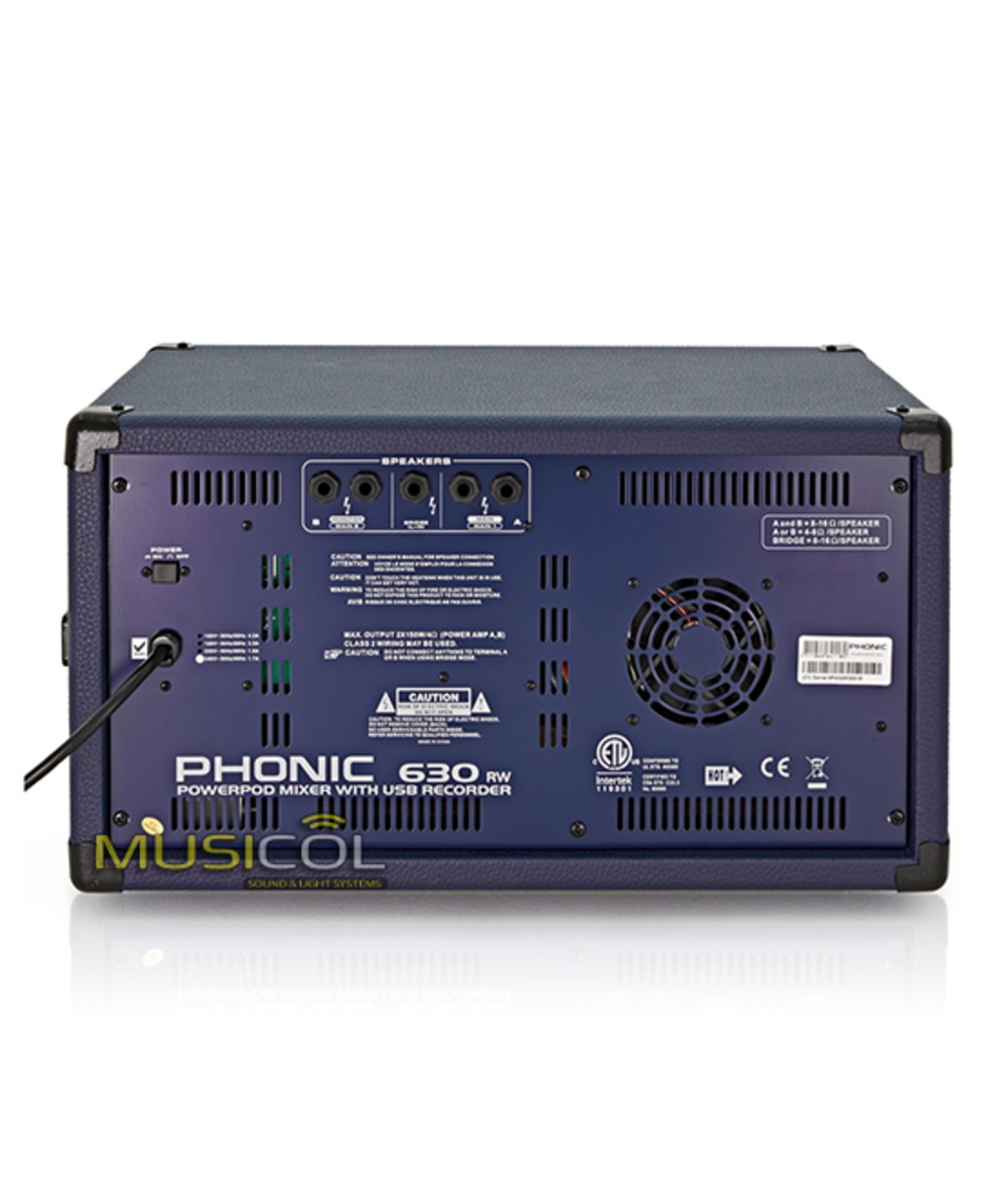 מיקסר מגבר PHOIC POWERPOD 630RW