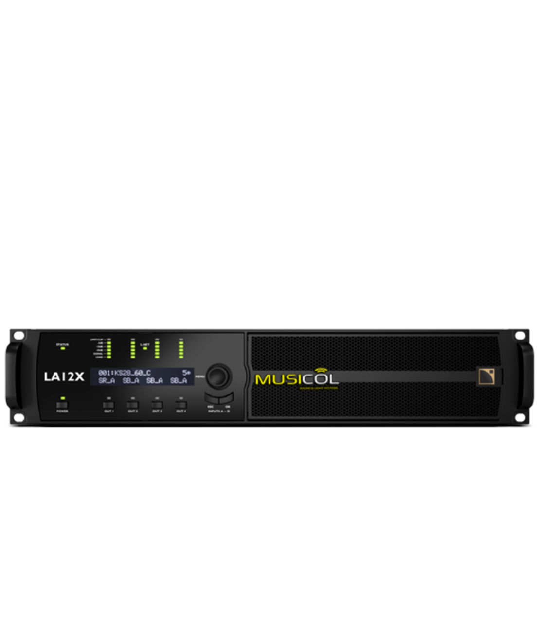 מגבר דיגיטלי l-acoustics LA12x DSP 4X2600W