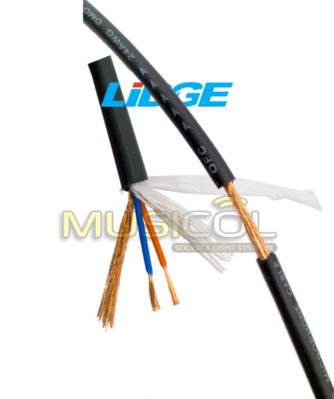 גלגל כבל סיכוך מלא 100 מטר LIDGE DMD220