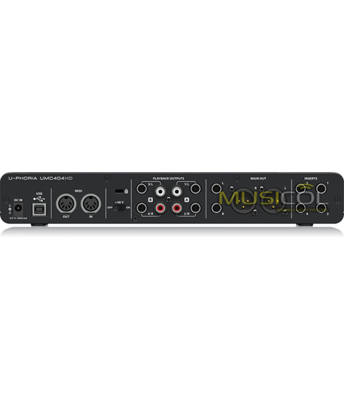 כרטיס קול BEHRINGER UMC404HD