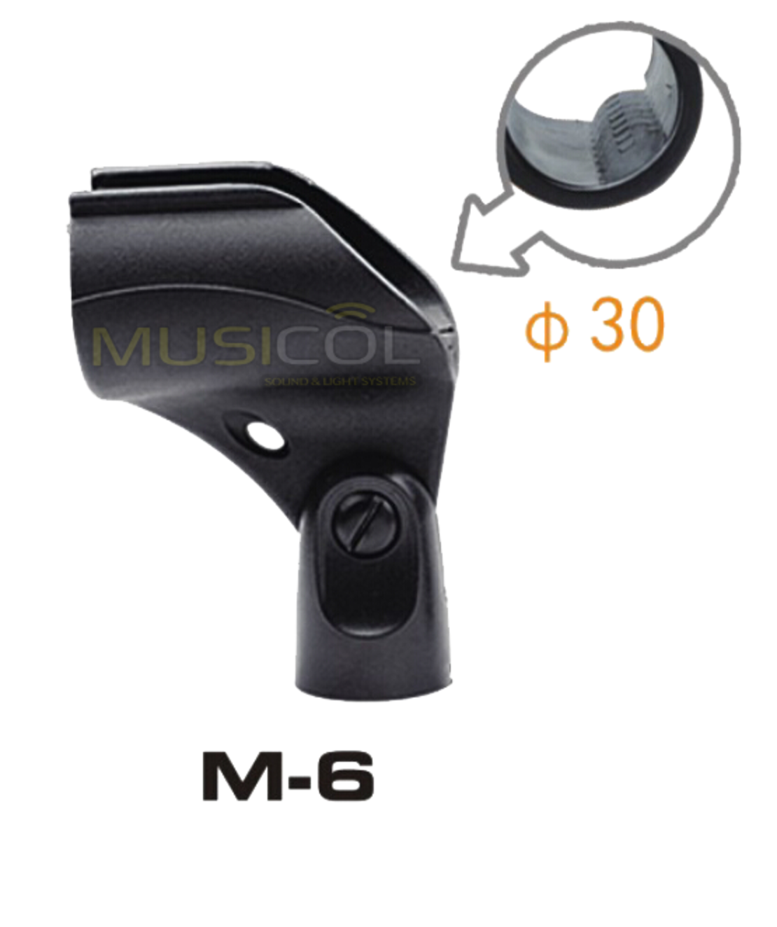 מחזיק מיקרופון לסטנד AR ACOUSTIC M6