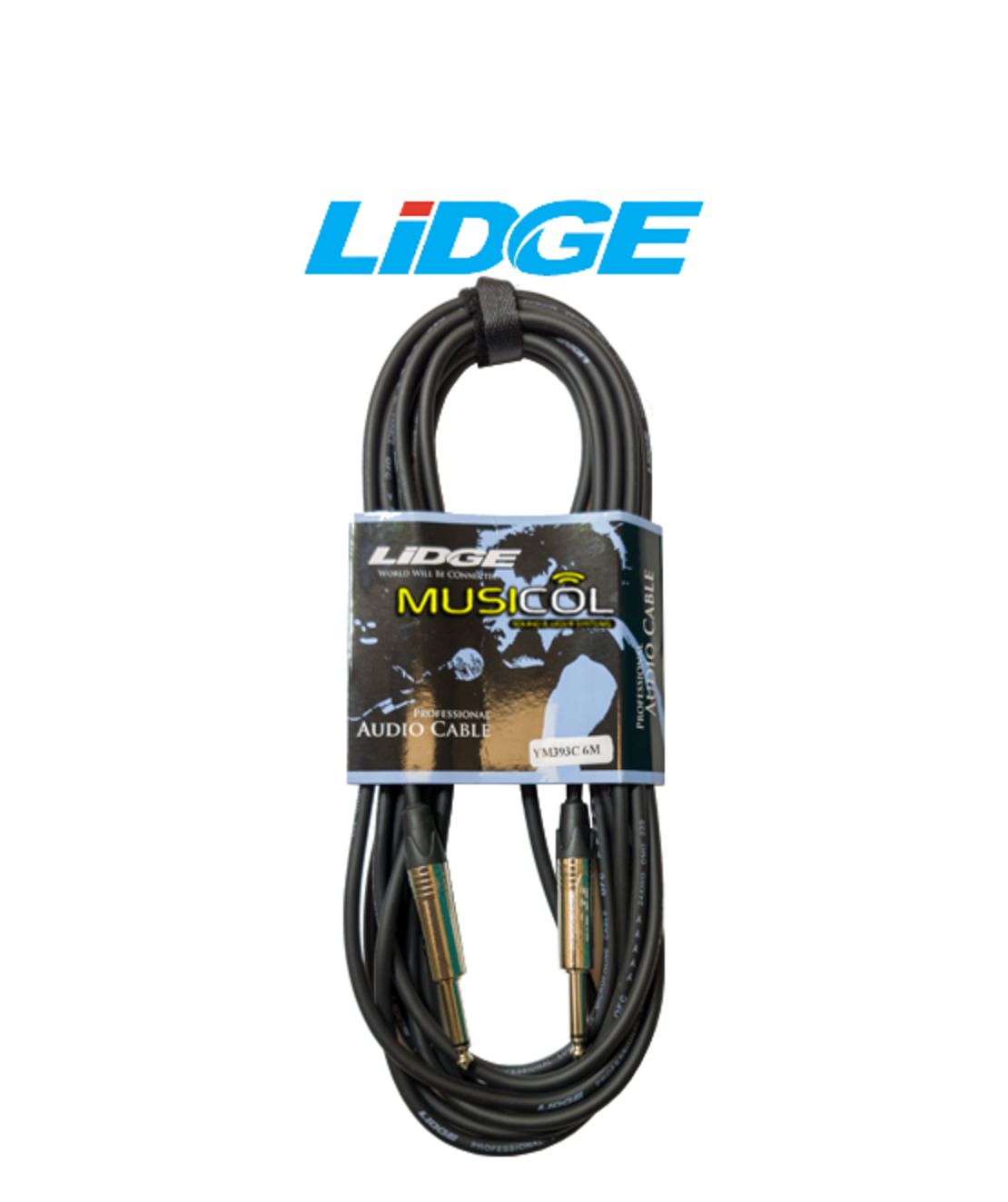 כבל PL - PL באורך 6 מ' LIDGE YM-393C-6M