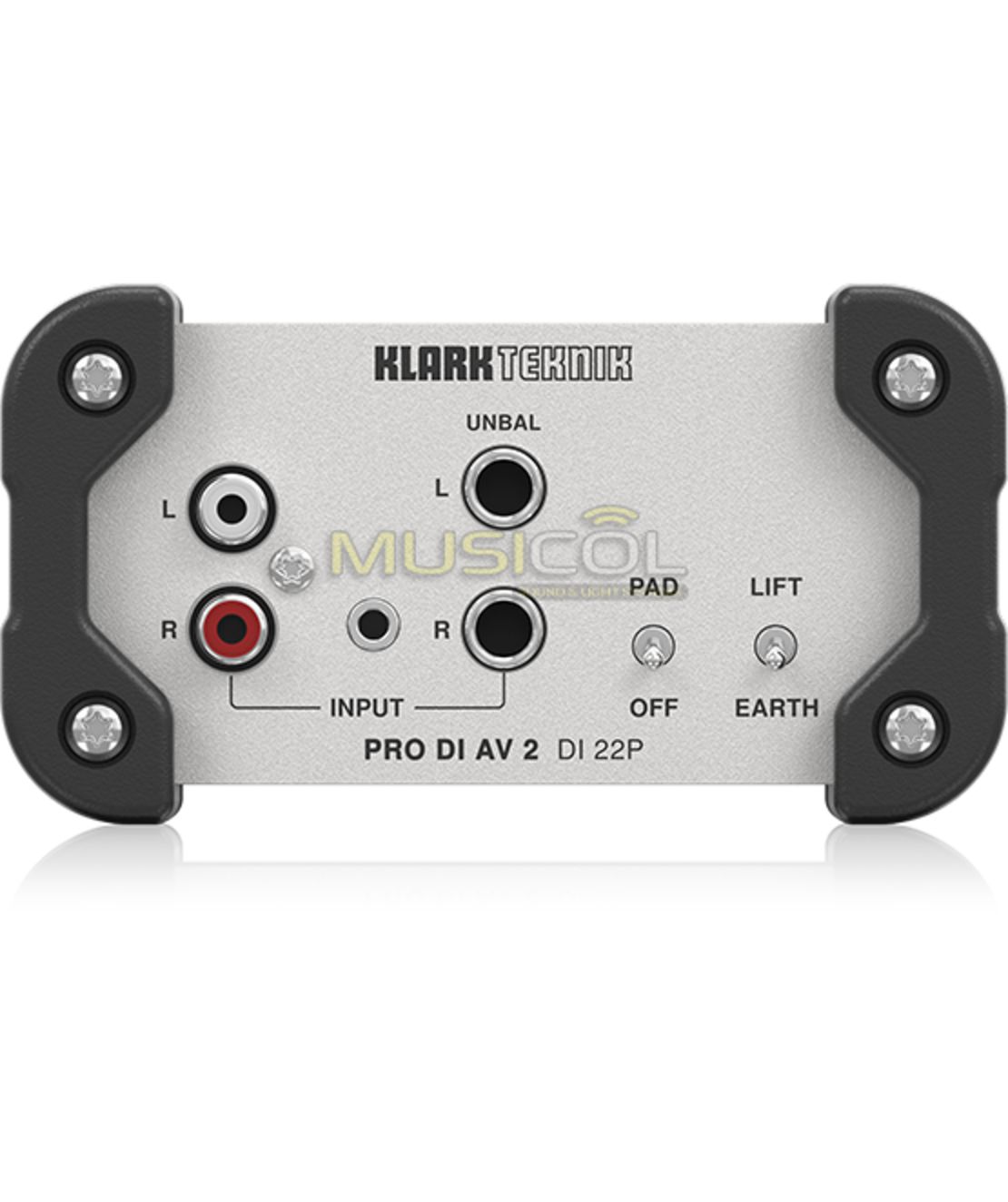 קופסאת DI סטריאו פסיבית KLARK TEKNIK DI-22P
