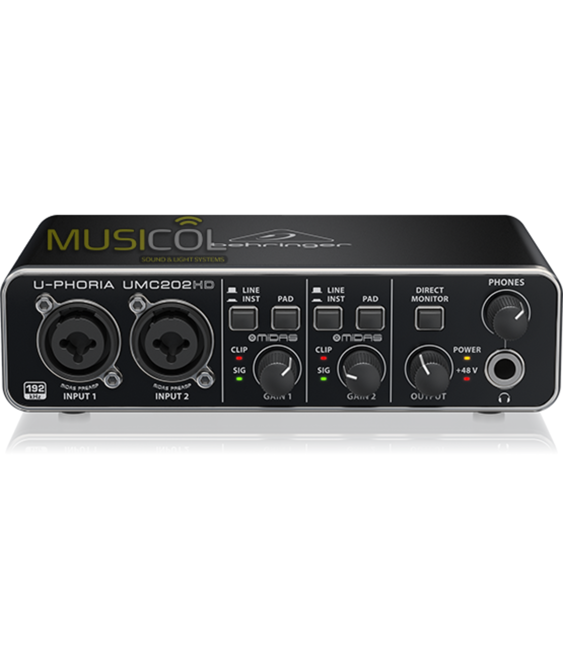 כרטיס קול BEHRINGER UMC202HD