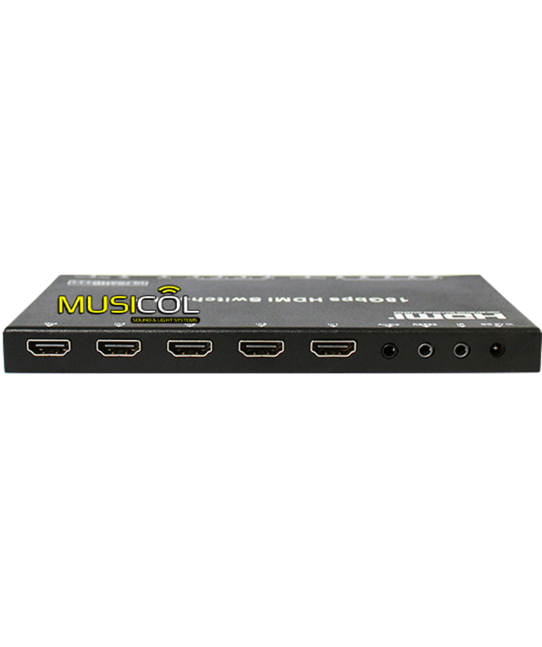 ממתג HDMI 4:1 כולל מפרק אודיו ו ARC, נשלט IR/RS-232