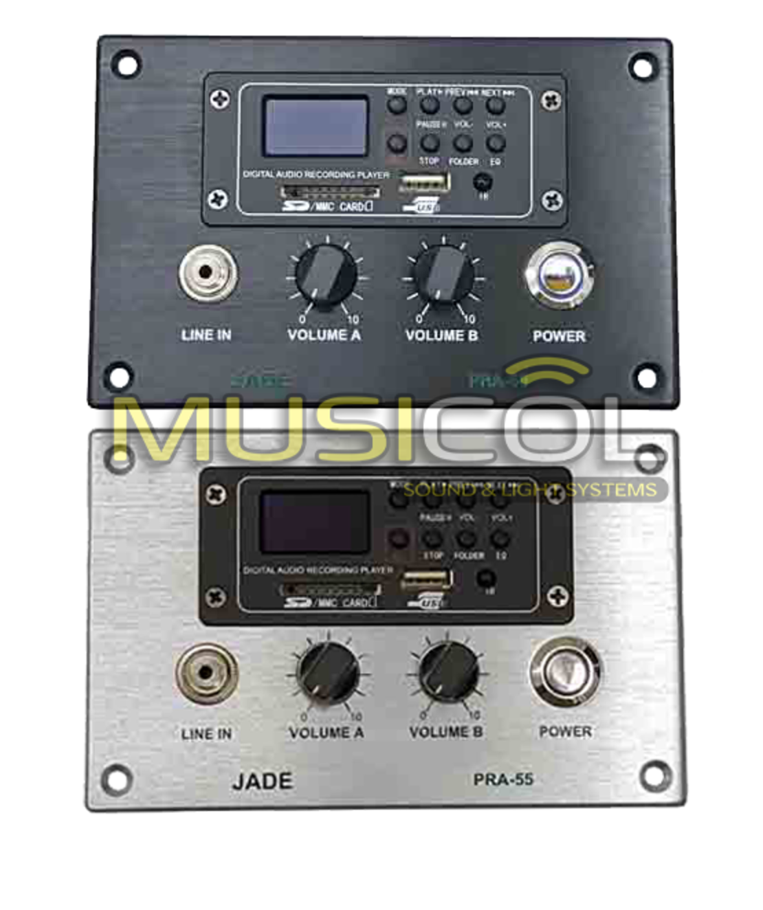 מגבר קיר עם נגן  JADE PRA-55