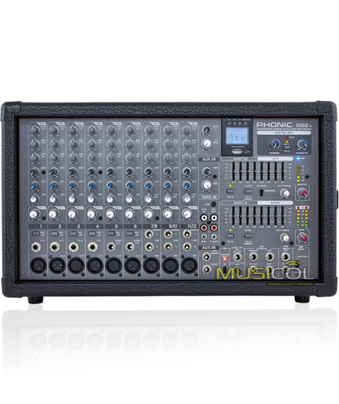 מיקסר מגבר PHOIC POWERPOD 1082R
