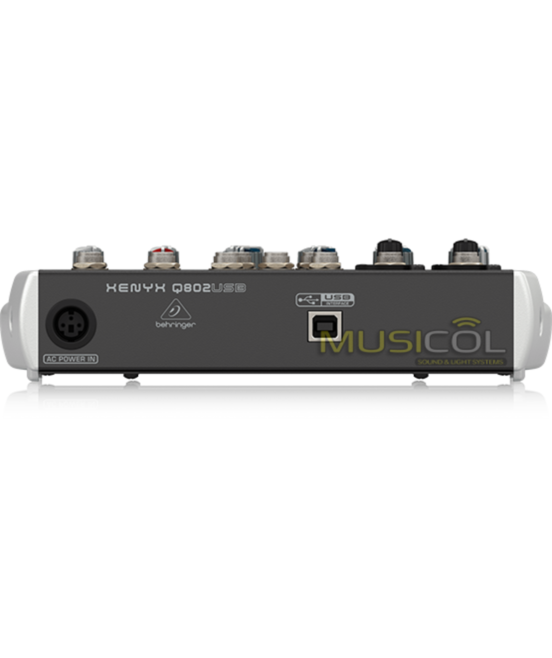 מיקסר 6 כניסות עם כרטיס קול Q802USB