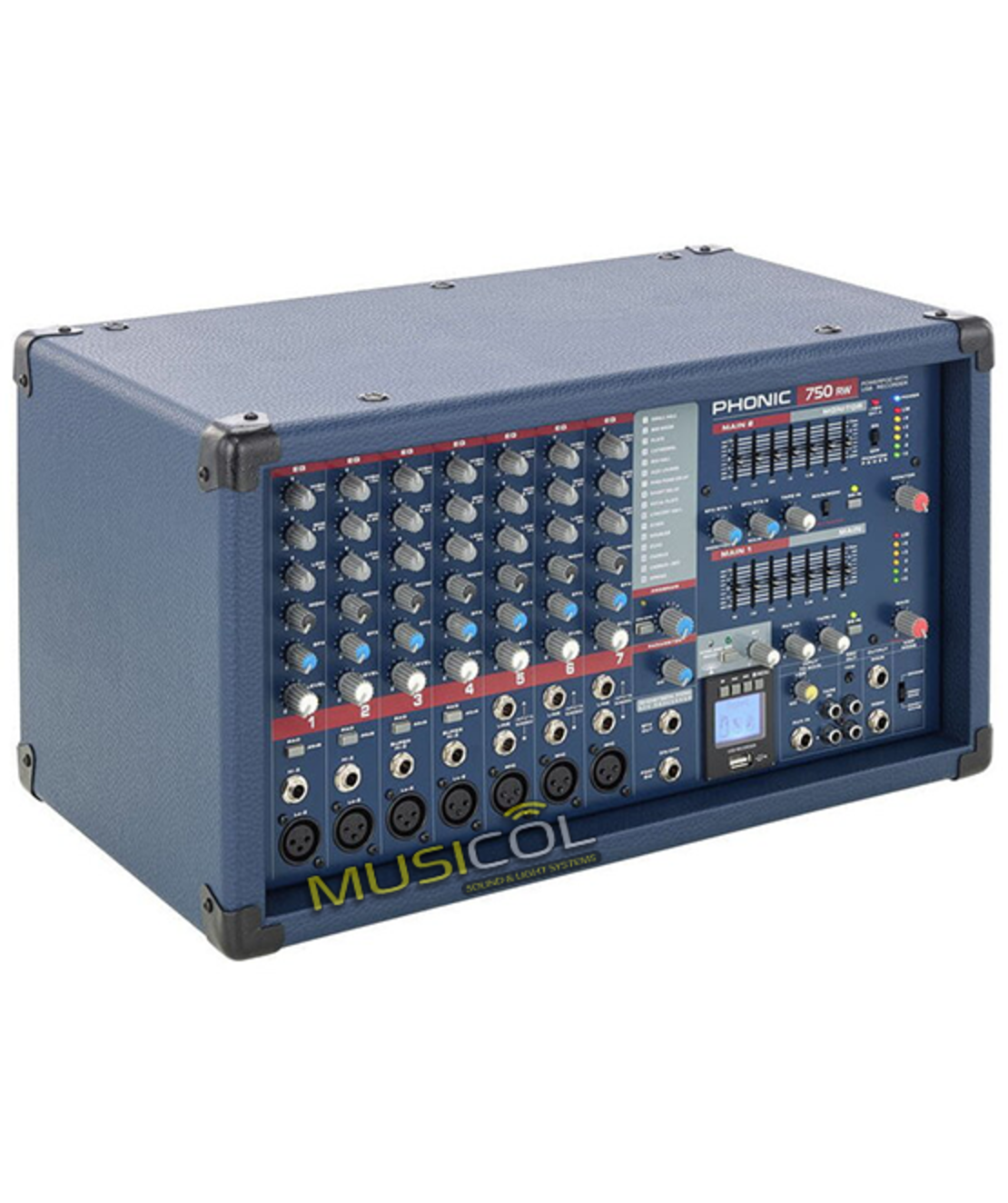 מיקסר מגבר PHOIC POWERPOD 750RW