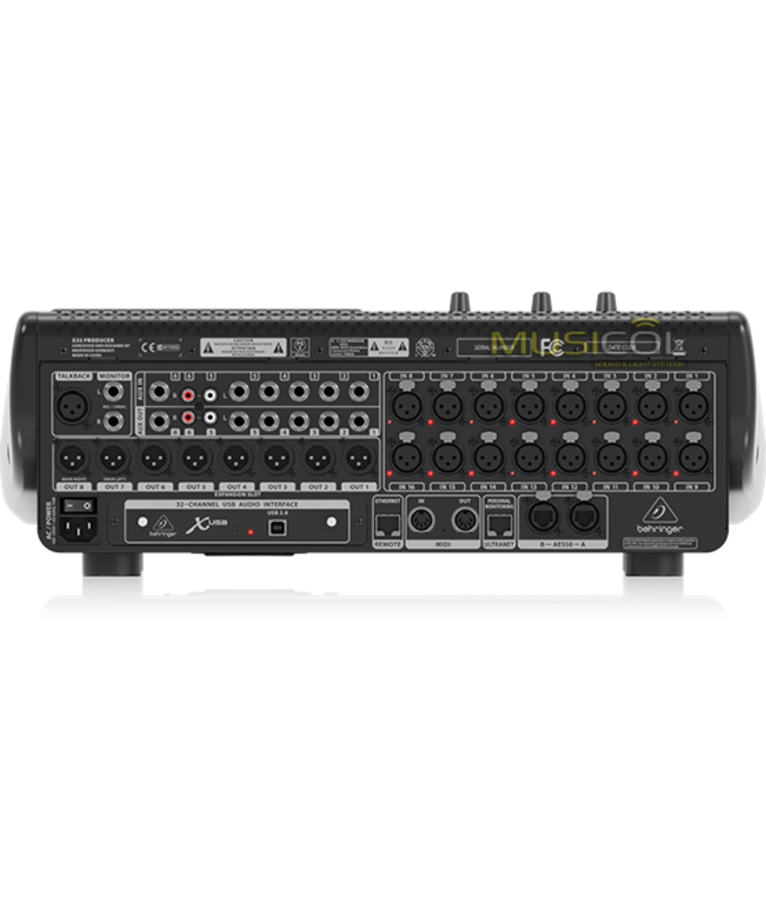 מיקסר דיגיטלי 22 ערוצים X32 PRODUCER