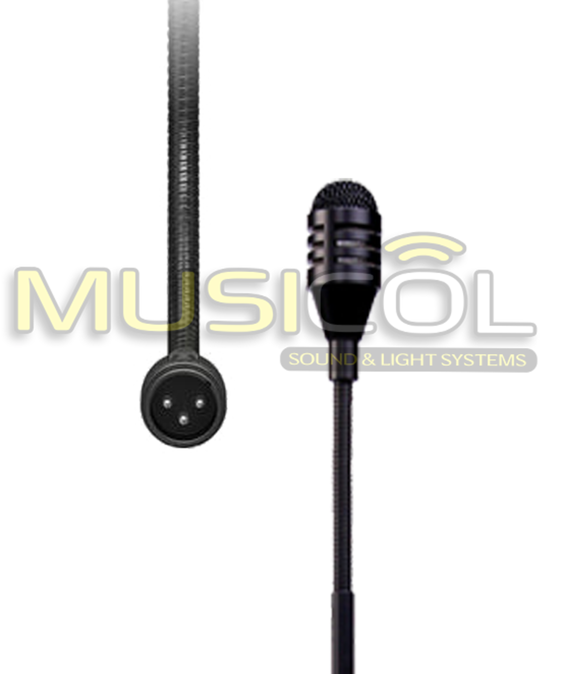 מיקרופון צוואר גמיש מחבר GD-730 XLR