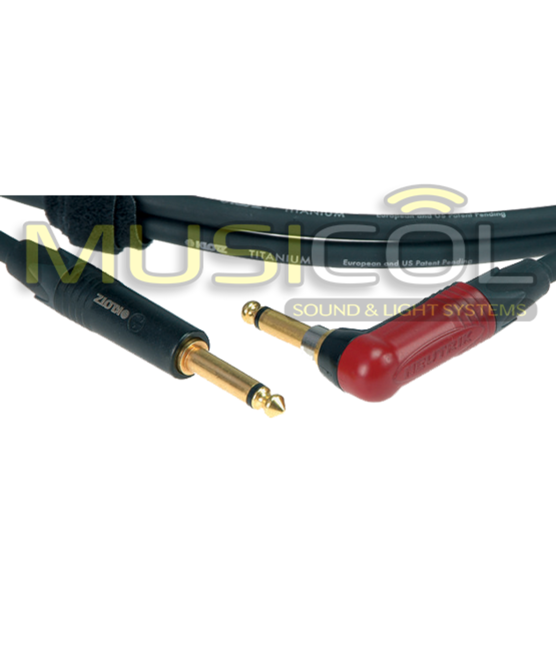 כבל silentPlug טיטניום 3 מטר KLOTZ TIR0300PSP