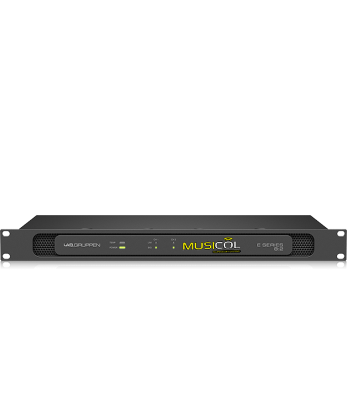 מגבר להתקנות 2X400W, שנאי קו LAB-GRUPPEN E 8:2