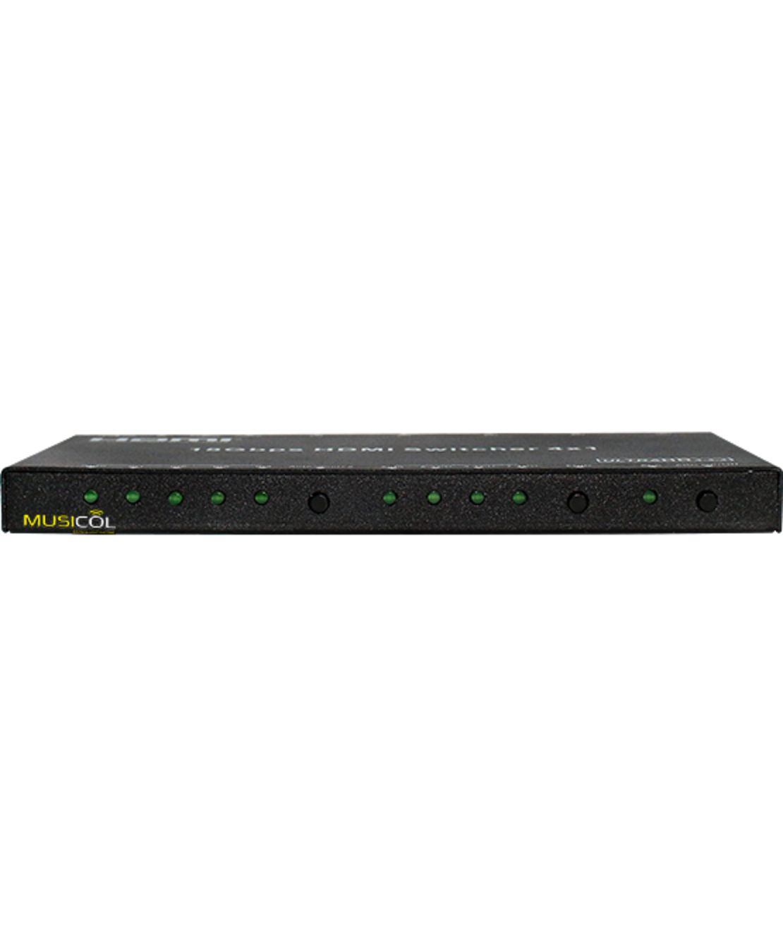 ממתג HDMI 4:1 כולל מפרק אודיו ו ARC, נשלט IR/RS-232